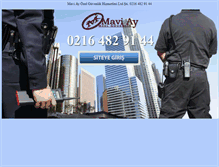 Tablet Screenshot of maviayguvenlik.com